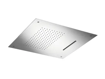 CRIPD385 - Ceiling mounted square overhead shower by CRISTINA Rubinetterie - view 2